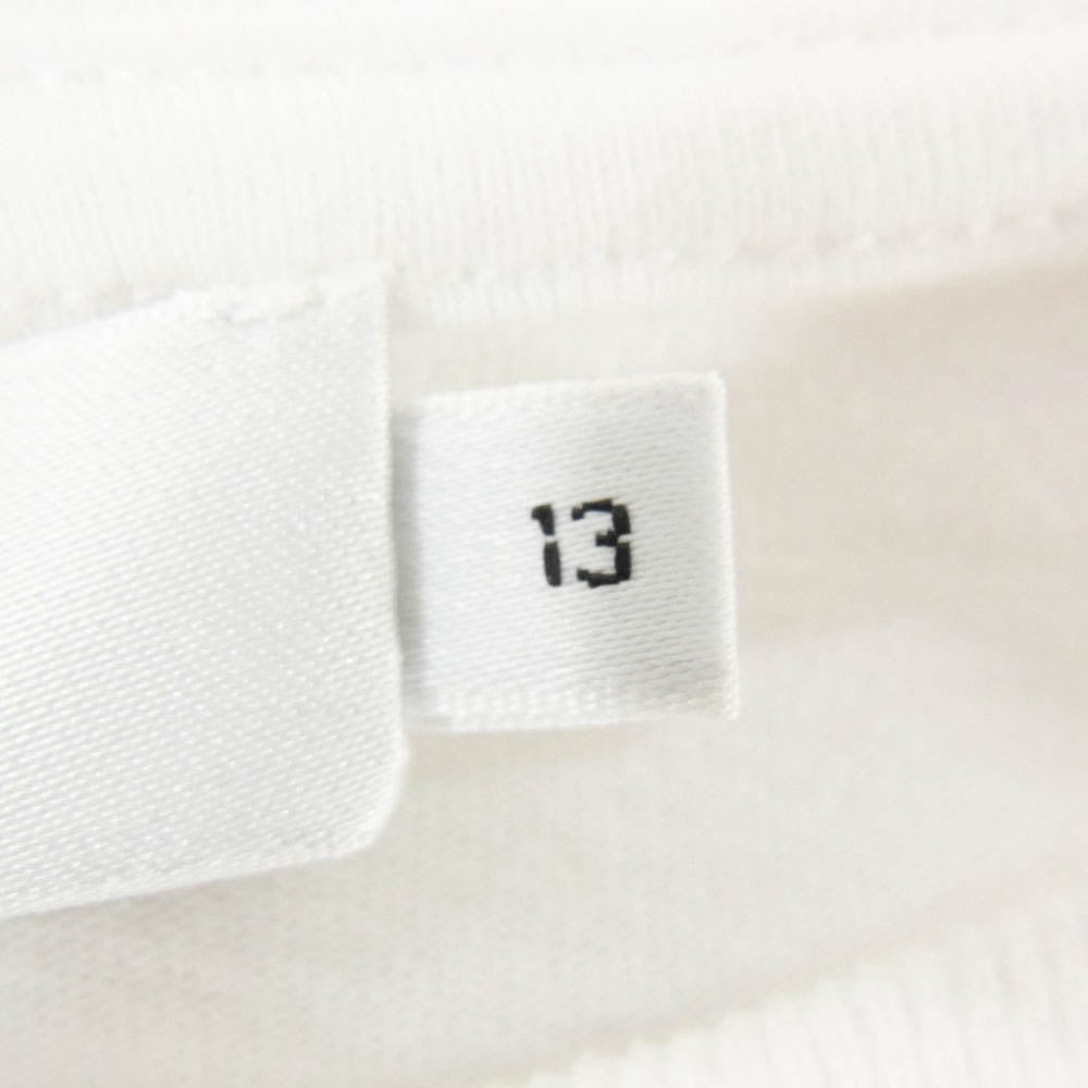 Christian Dior クリスチャンディオール 2WBM13TEES キッズ 13サイズ ラバーロゴ 半袖 Tシャツ ホワイト系 13【中古】