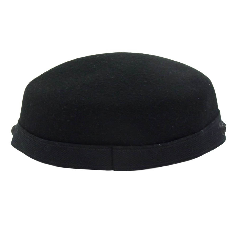 Christian Dior クリスチャンディオール 41DTF920G103 ウール フェルト ロゴ キャスケット ハット 帽子 ブラック系 57【中古】