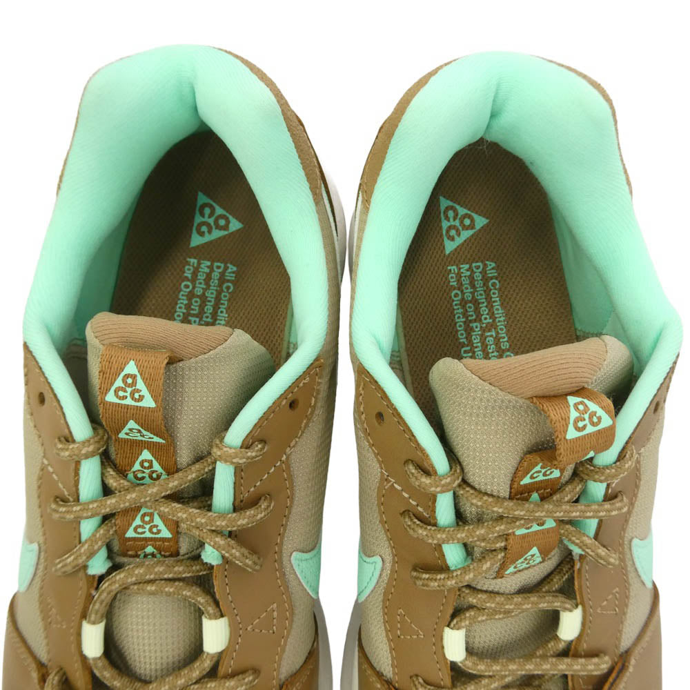NIKE ナイキ DX2256-200 ACG エーシージー Limestone Green Glow ローケート スニーカー マルチカラー系 28.5cm【新古品】【未使用】【中古】