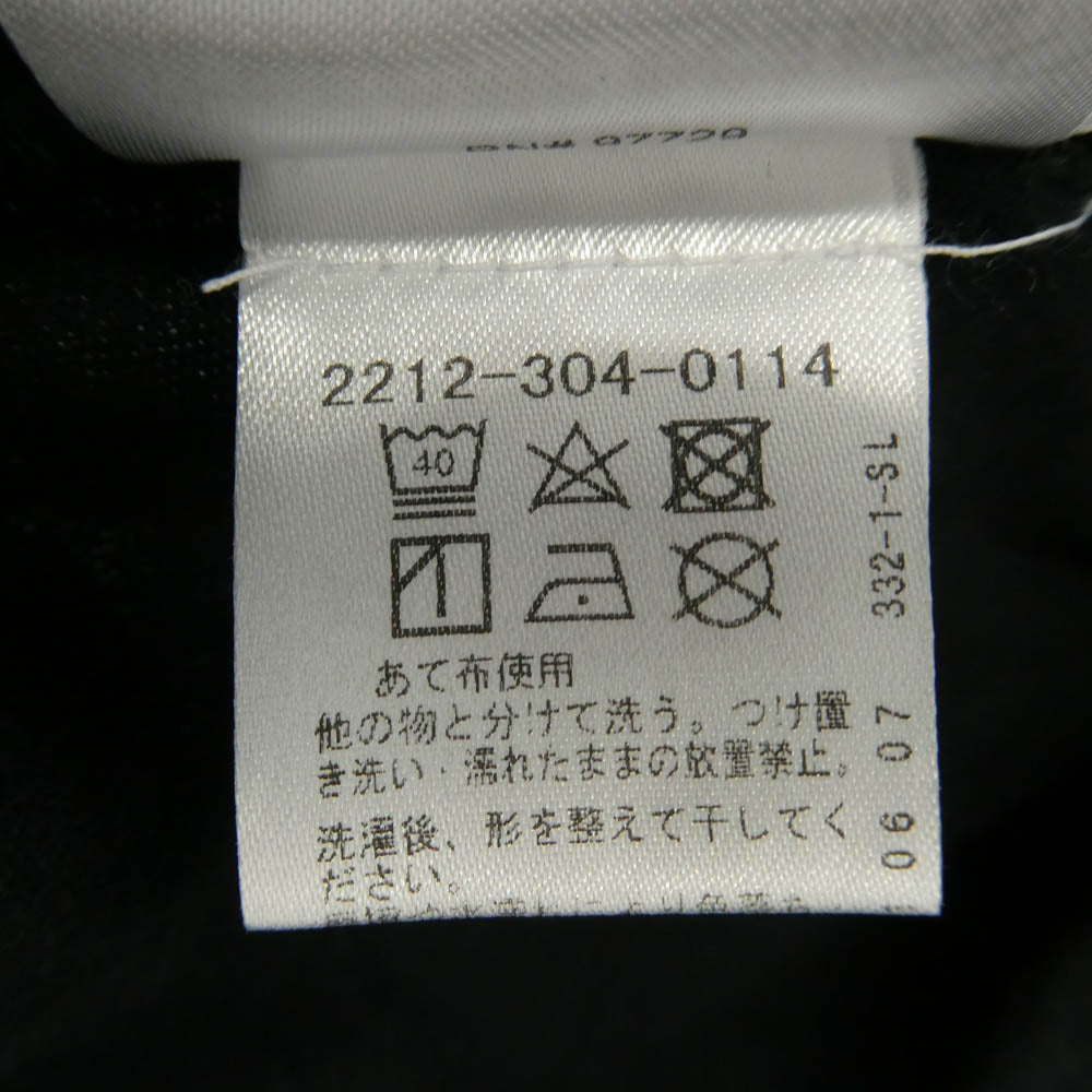 CHROME HEARTS クロムハーツ（原本無） Cemetery Cross Tire Track L/S Tee バックセメタリークロス タイヤトラックプリント長袖Tシャツ ブラック系 S【中古】