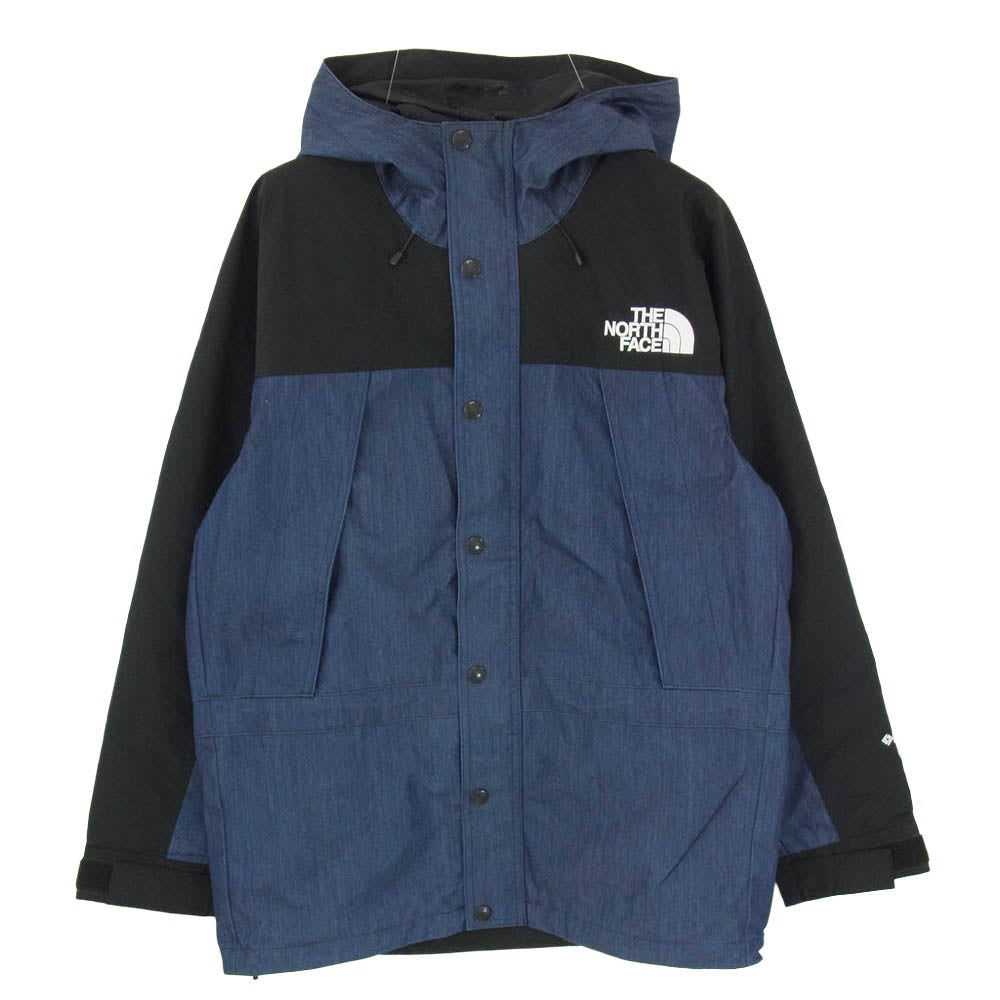 THE NORTH FACE ノースフェイス NP12032 Mountain Light Denim Jacket GORE-TEX ゴアテックス マウンテン ライト デニム ジャケット ブルー系 S【中古】