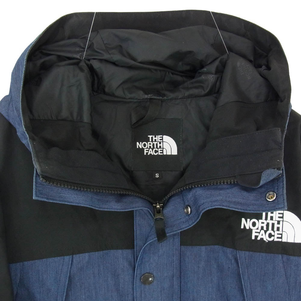 THE NORTH FACE ノースフェイス NP12032 Mountain Light Denim Jacket GORE-TEX ゴアテックス マウンテン ライト デニム ジャケット ブルー系 S【中古】