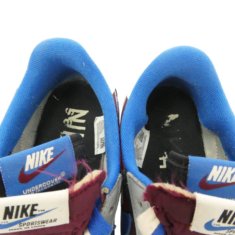 Sacai サカイ NIKE ナイキ UNDERCOVER アンダーカバー DJ4877-600 × NIKE ナイキ × UNDERCOVER アンダーカバー LD Waffle Night Maroon/Pale Ivory-Ground Grey-Team Royal LD ワッフル ナイトマルーン/ペールアイボリー-グラウンドグレー-チームロイヤル ローカット スニーカー マルチカラー系 27cm【中古】