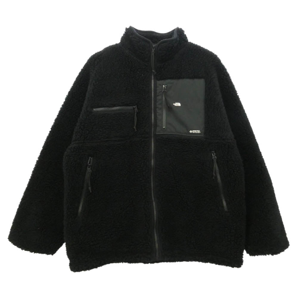 THE NORTH FACE ノースフェイス NA2252N PURPLE LABEL パープルレーベル Wool Boa Fleece Field Jacket ボア フリース フィールド ジャケット ブラック系 M【中古】