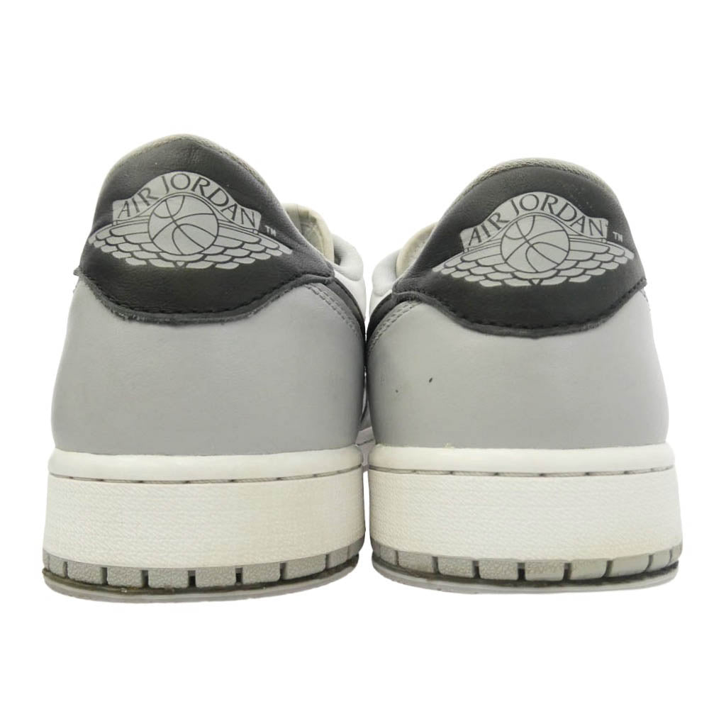 NIKE ナイキ CZ0790-110 Air Jordan 1 Retro Low OG Barons AJ1 エアジョーダン1 レトロ ロー バロンズ ローカット スニーカー ホワイト系 グレー系 28.5cm【中古】