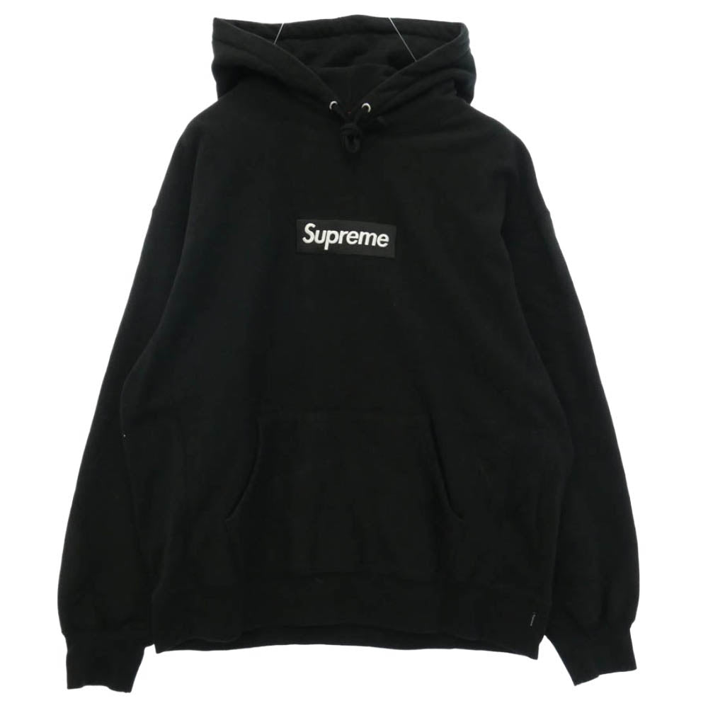 Supreme シュプリーム 24AW Box Logo Hooded Sweatshirt ボックスロゴ フーデッド スウェットシャツ パーカー フーディー ブラック系 L【中古】