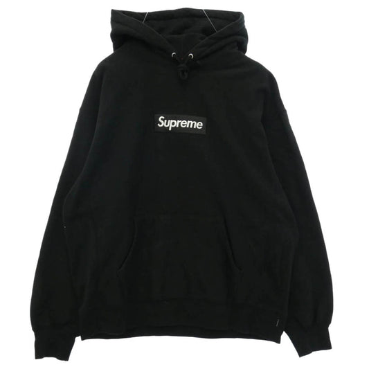 Supreme シュプリーム 24AW Box Logo Hooded Sweatshirt ボックスロゴ フーデッド スウェットシャツ パーカー フーディー ブラック系 L【中古】