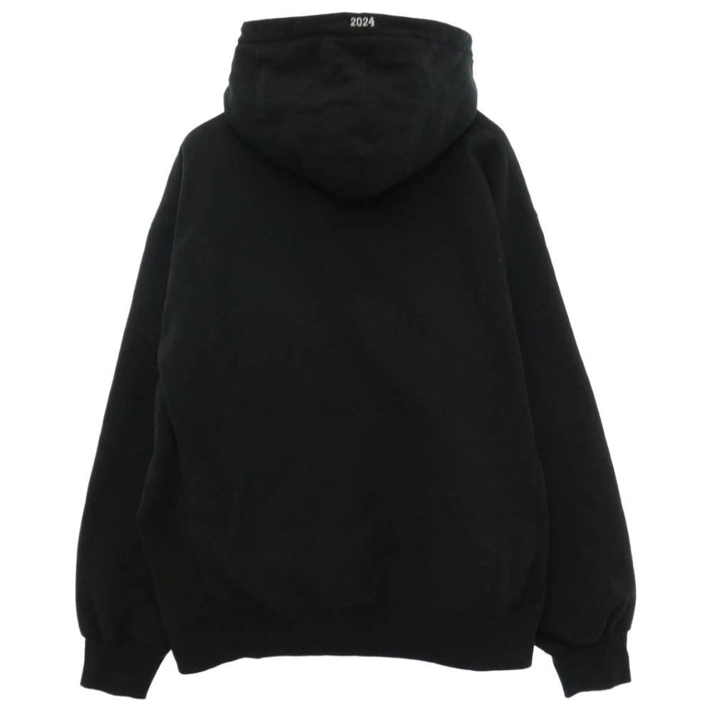 Supreme シュプリーム 24AW Box Logo Hooded Sweatshirt ボックスロゴ フーデッド スウェットシャツ パーカー フーディー ブラック系 L【中古】