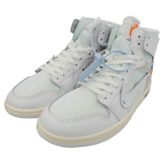 NIKE ナイキ AA3834-100 × Virgil Abloh Archive (V.A.A.) ヴァージルアブローアーカイブ Air Jordan 1 Retro High OG Alaska AJ1 エアジョーダン1 レトロ ハイ アラスカ ハイカット スニーカー ホワイト系 28.5cm【新古品】【未使用】【中古】