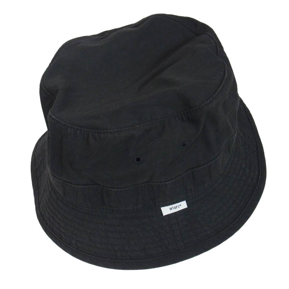 WTAPS ダブルタップス 20AW 202HCDT-HT16 BUCKET / HAT / NYCO. OXFORD バケットハット 帽子 ブラック系 03【中古】