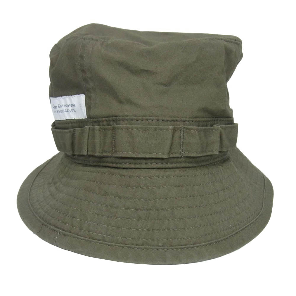 WTAPS ダブルタップス 21SS 211HCDT-HT16 JUNGLE/HAT/COTTON.WEATHER ジャングル ハット コットン ウェザー 帽子 カーキ系 3【中古】