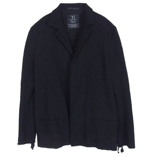 Y's Yohji Yamamoto ワイズ ヨウジヤマモト YY-J02-143 98AW アーカイブ ウール テーラード ジャケット ブラック系 3【中古】
