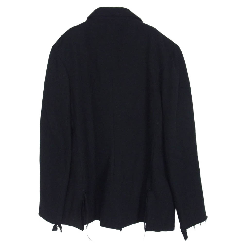 Y's Yohji Yamamoto ワイズ ヨウジヤマモト YY-J02-143 98AW アーカイブ ウール テーラード ジャケット ブラック系 3【中古】