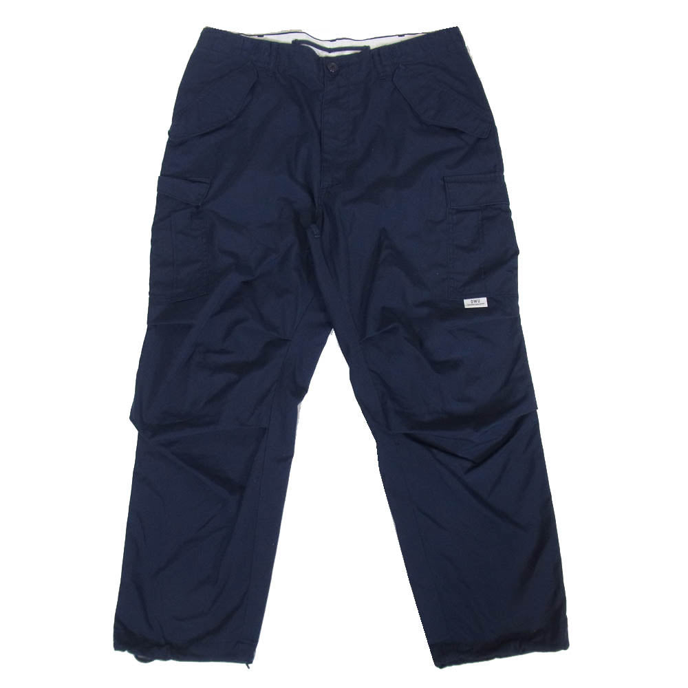 DESCENDANT ディセンダント D-65 DWU TROUSERS トラウザー カーゴパンツ ネイビー系 3【中古】