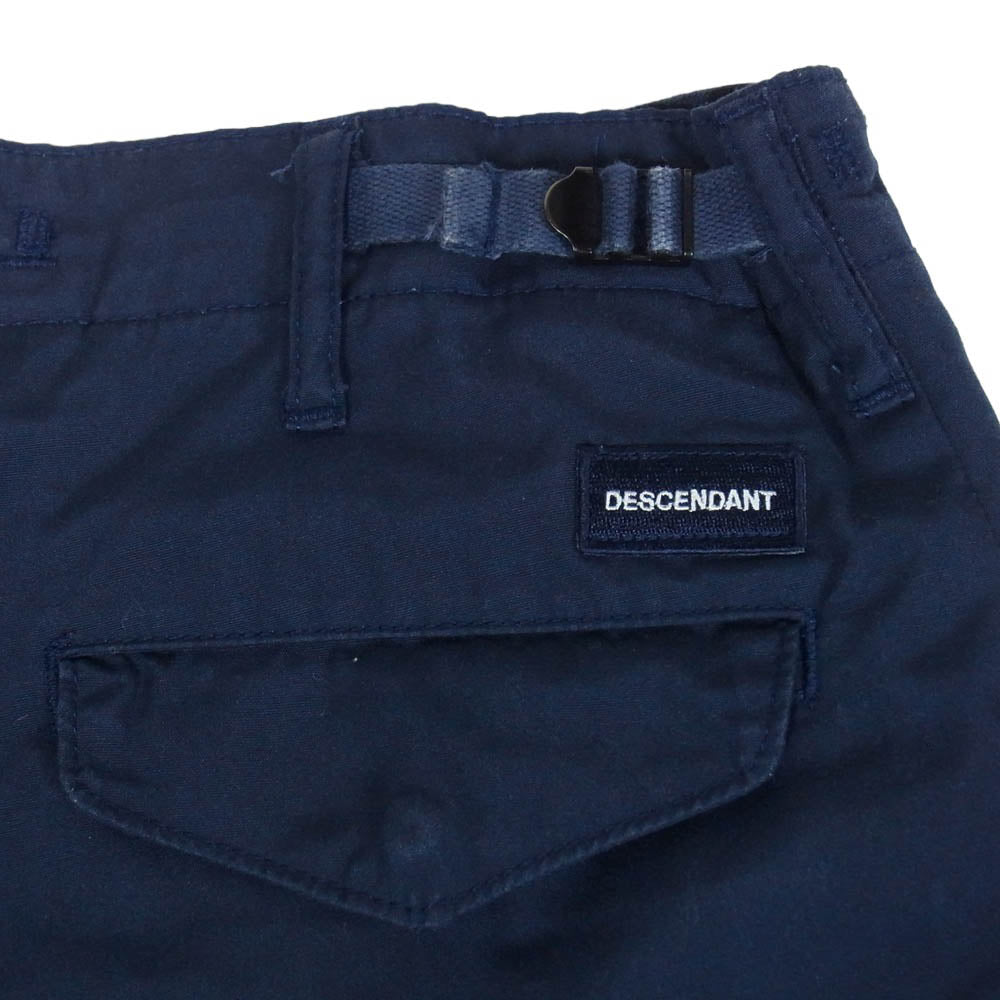 DESCENDANT ディセンダント D-65 DWU TROUSERS トラウザー カーゴパンツ ネイビー系 3【中古】