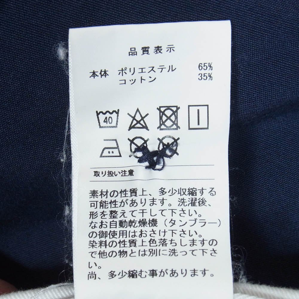 DESCENDANT ディセンダント D-65 DWU TROUSERS トラウザー カーゴパンツ ネイビー系 3【中古】
