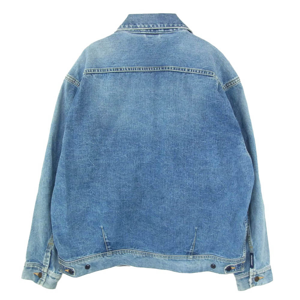 DESCENDANT ディセンダント 21SS 211WVDS-JKM02 BRONC DENIM JACKET カバーオール デニム ジャケット インディゴブルー系 3【中古】