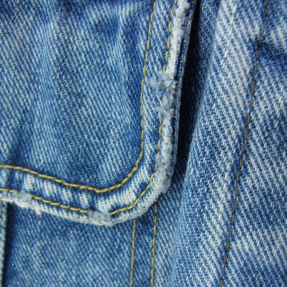 DESCENDANT ディセンダント 21SS 211WVDS-JKM02 BRONC DENIM JACKET カバーオール デニム ジャケット インディゴブルー系 3【中古】