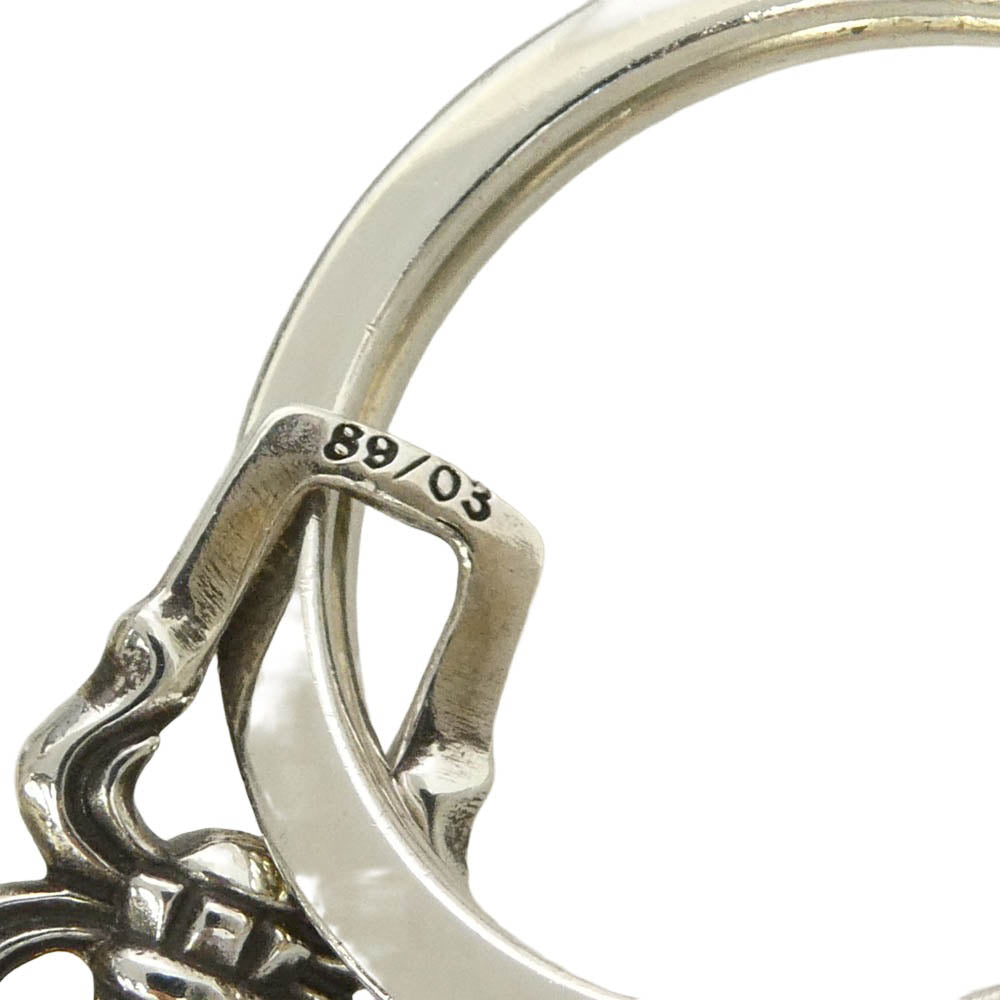 CHROME HEARTS クロムハーツ（原本無） RNG&No5 DGGR #5 ダガー キーリング シルバー系【中古】