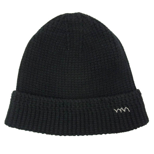 VISVIM ビズビム 0121103003017 KNIT CAP COTTON コットン ニットキャップ ブラック系 F【中古】