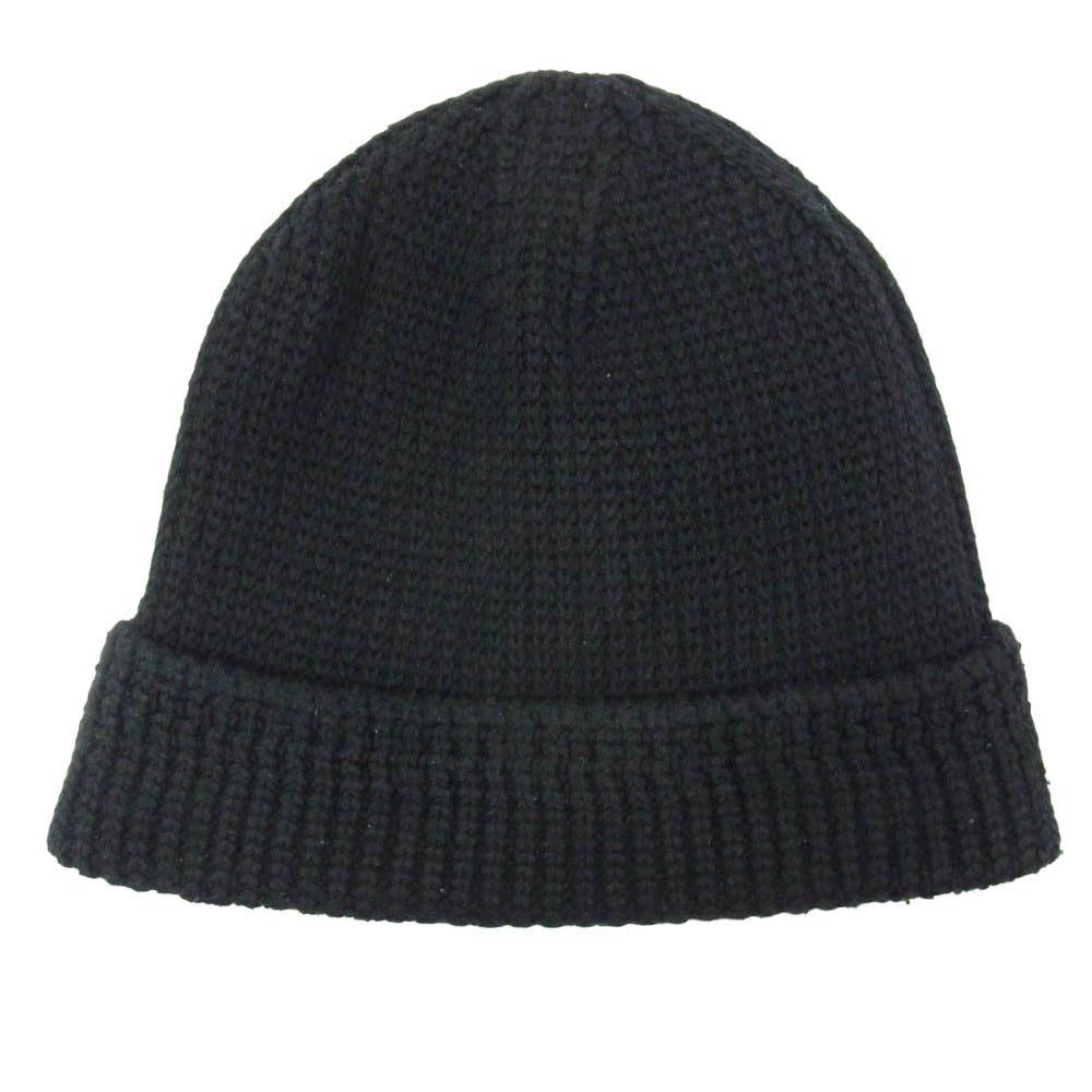 VISVIM ビズビム 0121103003017 KNIT CAP COTTON コットン ニットキャップ ブラック系 F【中古】
