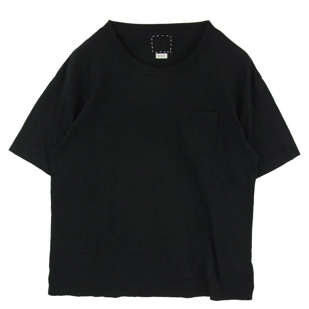 VISVIM ビズビム 0121105010002 Ultimate Jumbo アルティメット ジャンボ Tシャツ 半袖カットソー ブラック系 3【中古】