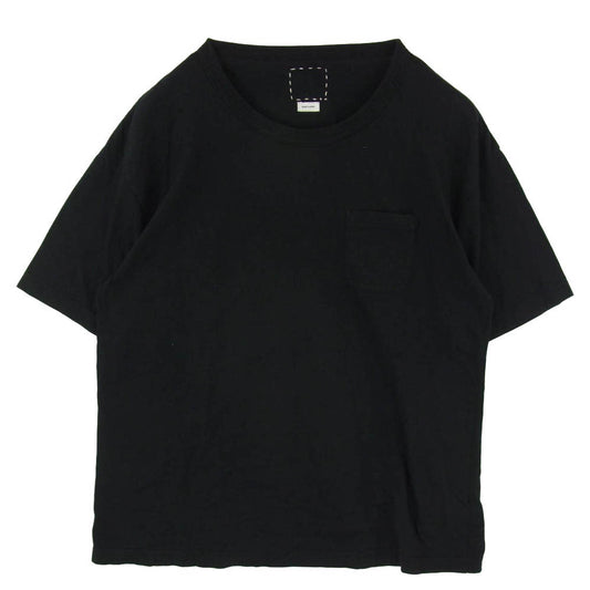 VISVIM ビズビム 0121105010002 Ultimate Jumbo アルティメット ジャンボ Tシャツ 半袖カットソー ブラック系 3【中古】
