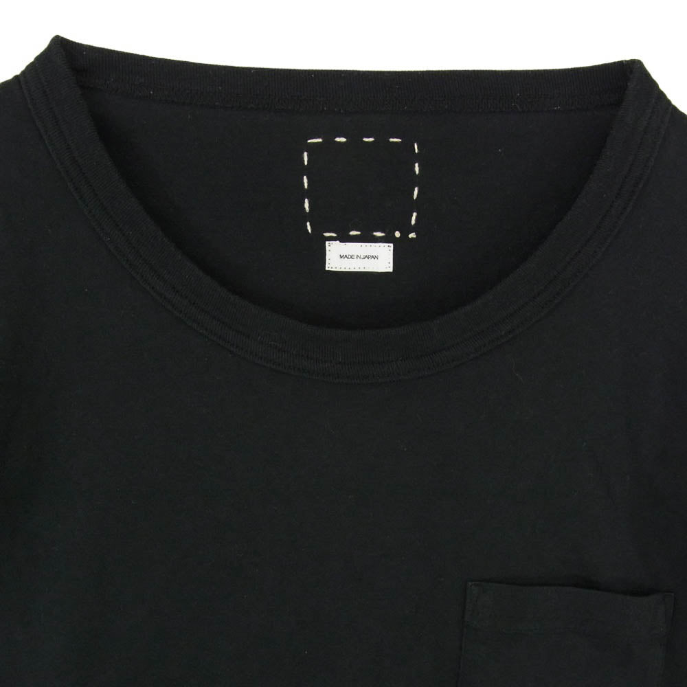 VISVIM ビズビム 0121105010002 Ultimate Jumbo アルティメット ジャンボ Tシャツ 半袖カットソー ブラック系 3【中古】