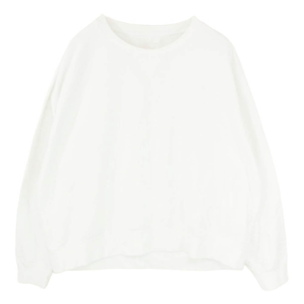 VISVIM ビズビム 22AW 0122205010002 ULTIMATE AMPLUS SB SWEAT L/S アルティメット アンプラス スウェット トレーナー ホワイト系 3【中古】