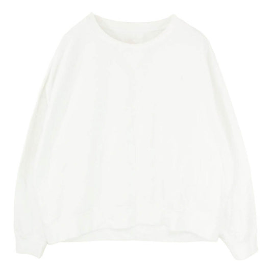 VISVIM ビズビム 22AW 0122205010002 ULTIMATE AMPLUS SB SWEAT L/S アルティメット アンプラス スウェット トレーナー ホワイト系 3【中古】