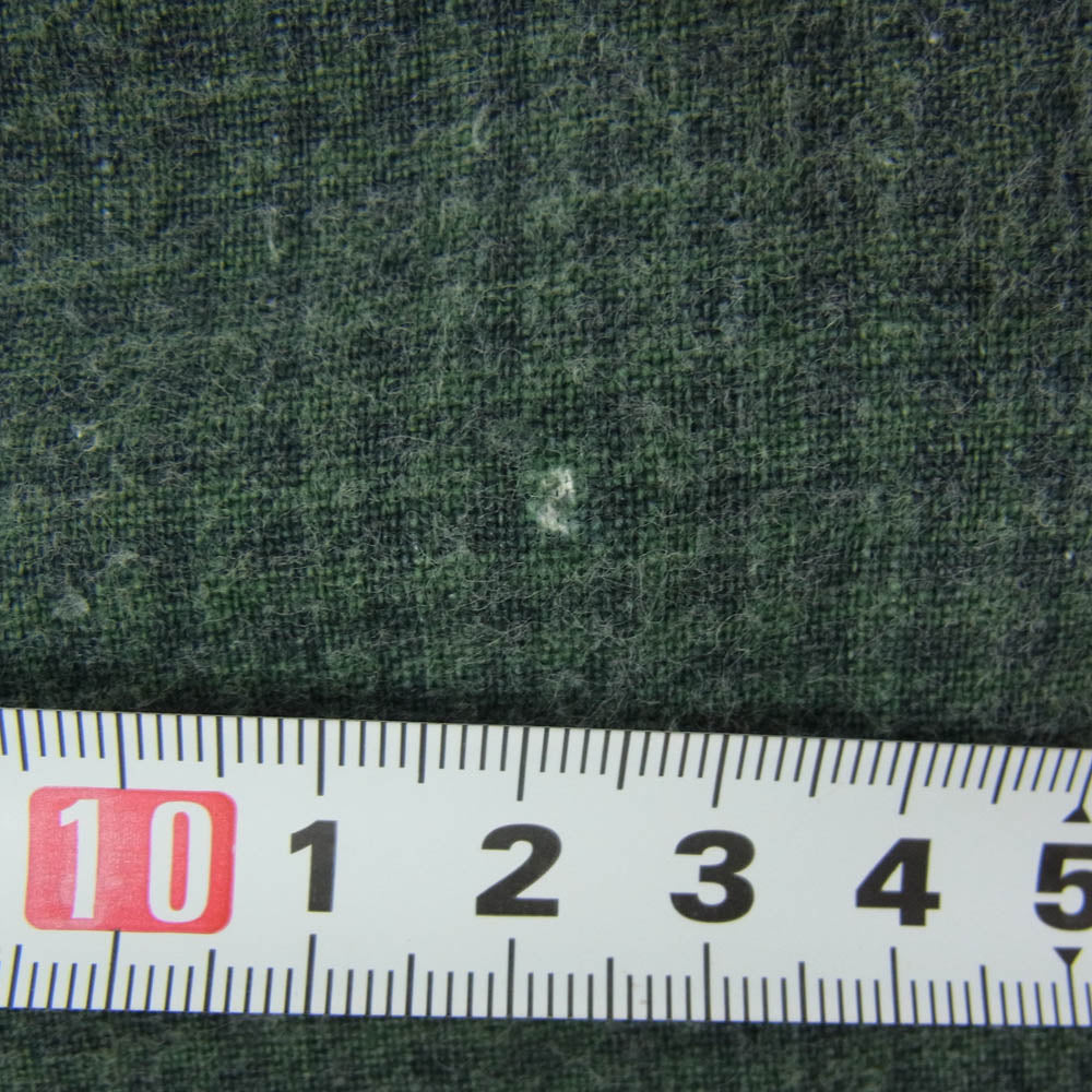 VISVIM ビズビム 0121105011008 LUMBER KHADI CHECK L/S DMGD ランバー カディ チェック ロングスリーブ ダメージ加工 長袖シャツ グリーン系 3【中古】