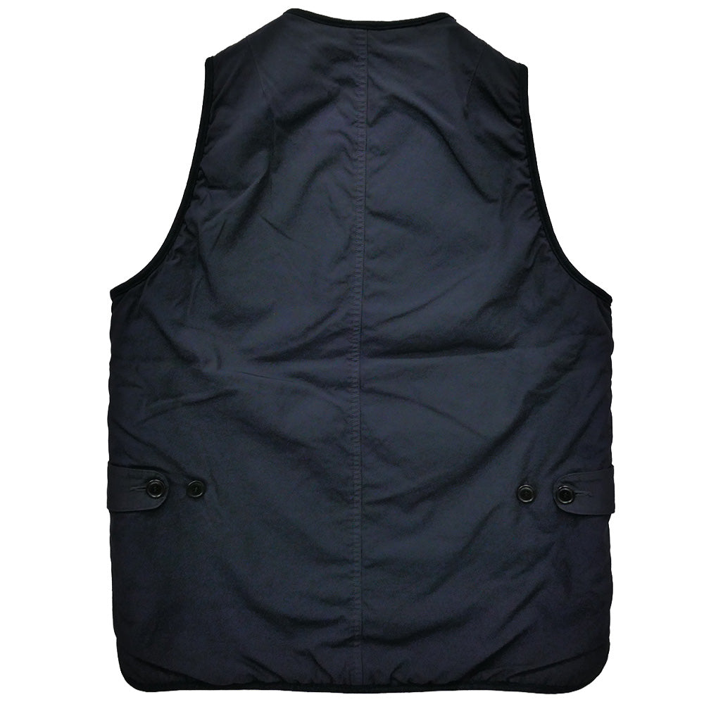VISVIM ビズビム 21AW 0521905013005 CONTRARY DEPT LINER VEST コントラリー デプト ライナー リバーシブル ベスト ダークネイビー系 ダークブラウン系 2【中古】