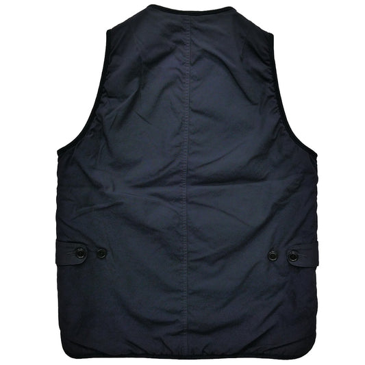 VISVIM ビズビム 21AW 0521905013005 CONTRARY DEPT LINER VEST コントラリー デプト ライナー リバーシブル ベスト ダークネイビー系 ダークブラウン系 2【中古】
