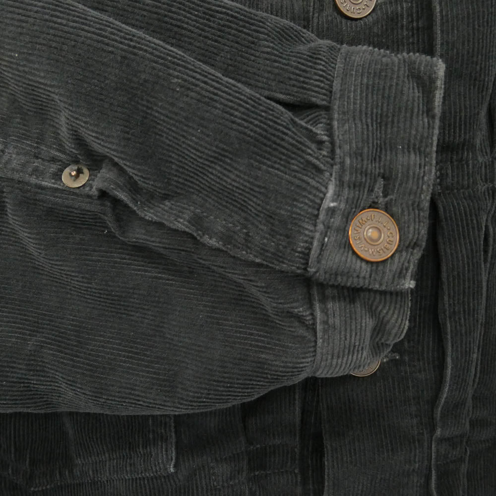VISVIM ビズビム 23AW 0123405013007 101XX JKT CORDS コーデュロイ ジャケット ビンテージブランケット ブルゾン ダークグレー系 4【中古】