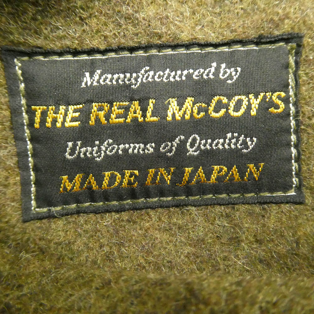 The REAL McCOY'S ザリアルマッコイズ 55-P-4982-30 M-1951 PARKA-SHELL フィッシュテール パーカー モッズ コート モスグリーン系 S【中古】