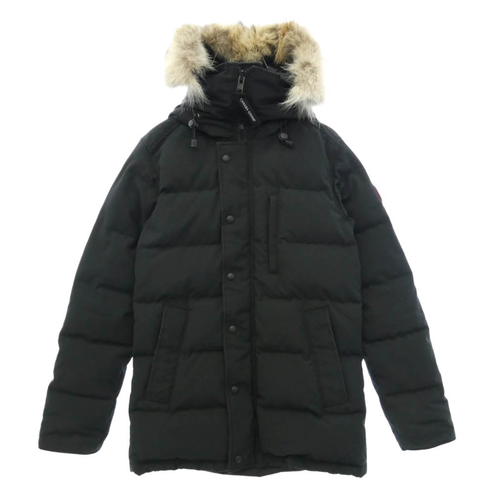 CANADA GOOSE カナダグース 3805MA CARSON PARKA FF カーソン パーカ フュージョンフィット ダウン ジャケット ブラック系 S【中古】