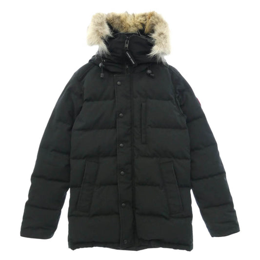 CANADA GOOSE カナダグース 3805MA CARSON PARKA FF カーソン パーカ フュージョンフィット ダウン ジャケット ブラック系 S【中古】