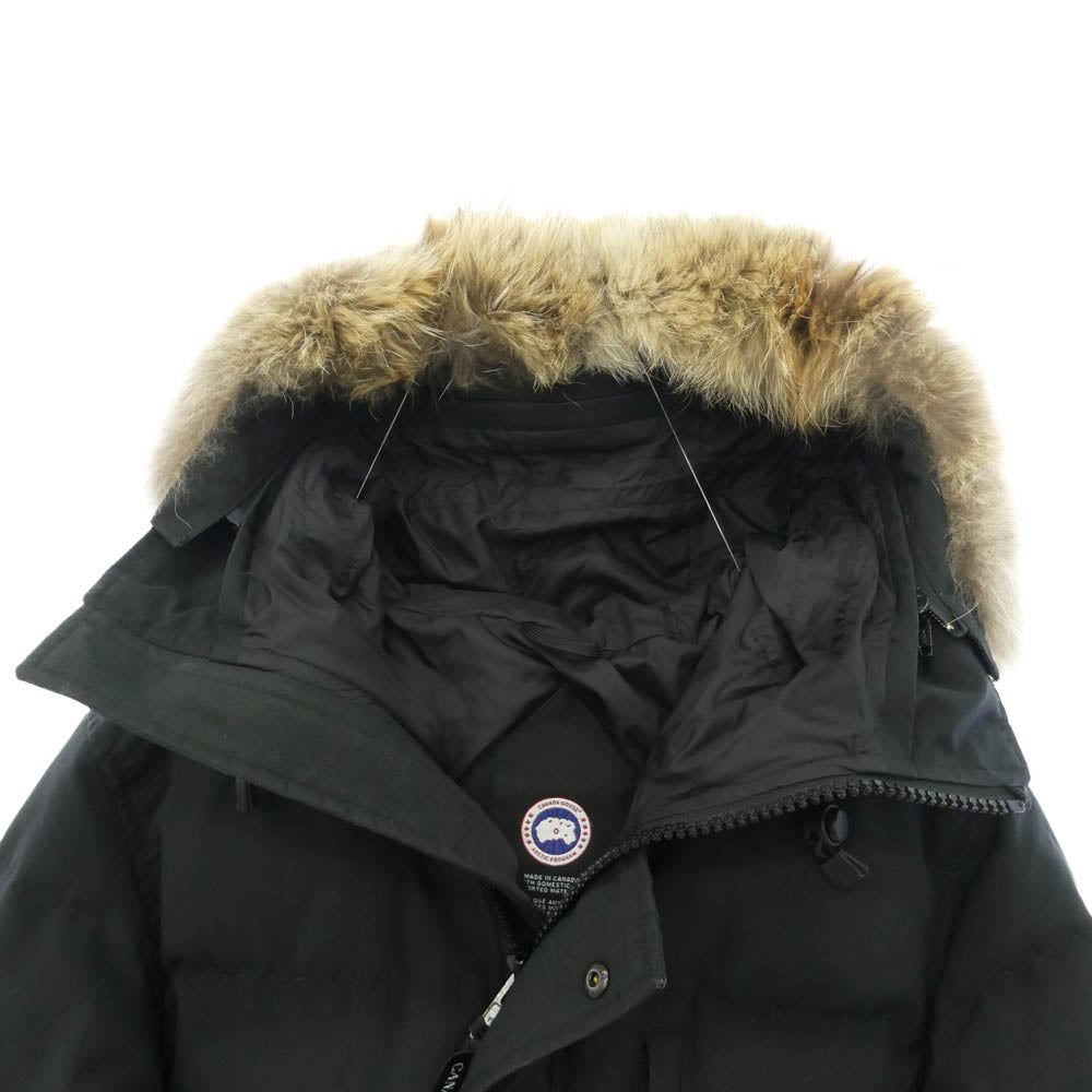 CANADA GOOSE カナダグース 3805MA CARSON PARKA FF カーソン パーカ フュージョンフィット ダウン ジャケット ブラック系 S【中古】