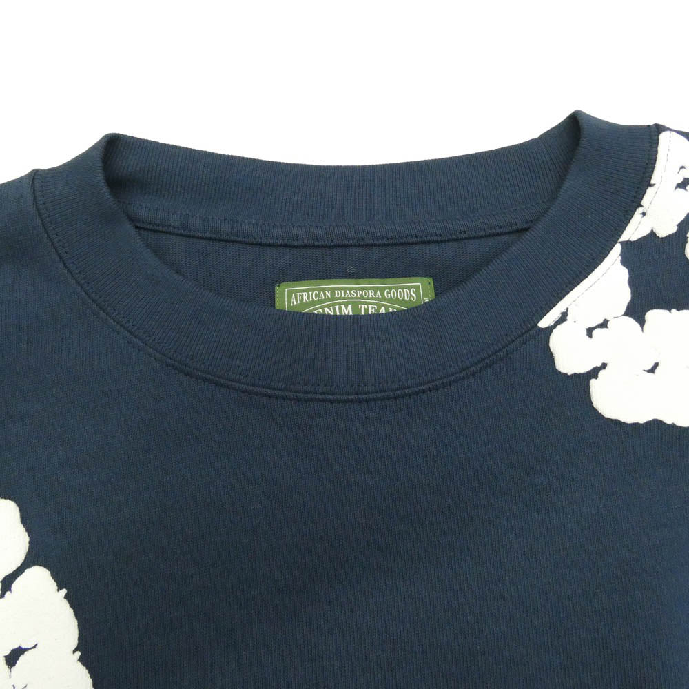 デニムティアーズ 24AW FW24TLS0064 COTTON WREATH LS TEE コットン リース ロングスリーブ 長袖 Tシャツ ネイビー系 NAVY XL【中古】