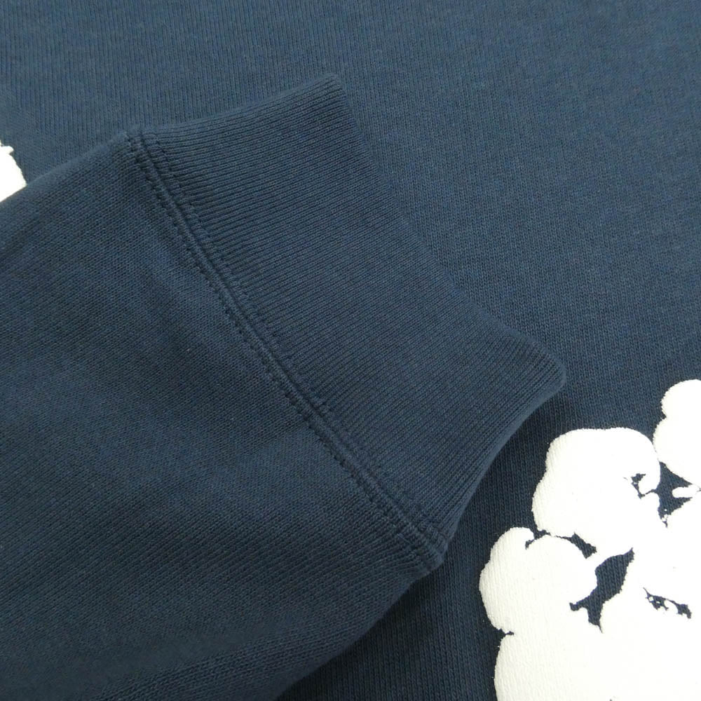 デニムティアーズ 24AW FW24TLS0064 COTTON WREATH LS TEE コットン リース ロングスリーブ 長袖 Tシャツ ネイビー系 NAVY XL【中古】