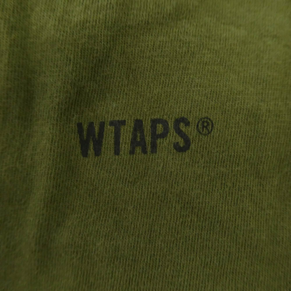 WTAPS ダブルタップス 3-pack SKIVVIES TEE 3-pack スキビーズ 3枚 パック 半袖 Tシャツ カーキ系 S【中古】