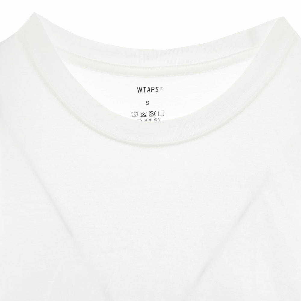 WTAPS ダブルタップス 3-pack SKIVVIES TEE 3-pack スキビーズ 3枚 パック 半袖 Tシャツ ホワイト系 S【中古】