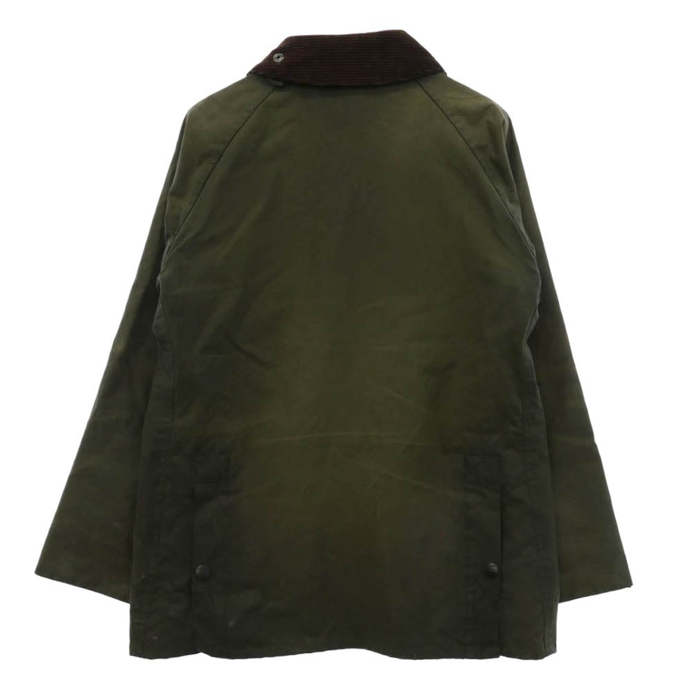Barbour バブアー 1602128 BEDALE SL ビデイル オイルドジャケット スリムフィット ジャケット カーキ系 36【中古】