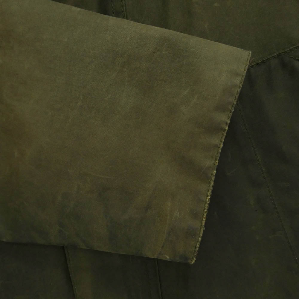 Barbour バブアー 1602128 BEDALE SL ビデイル オイルドジャケット スリムフィット ジャケット カーキ系 36【中古】