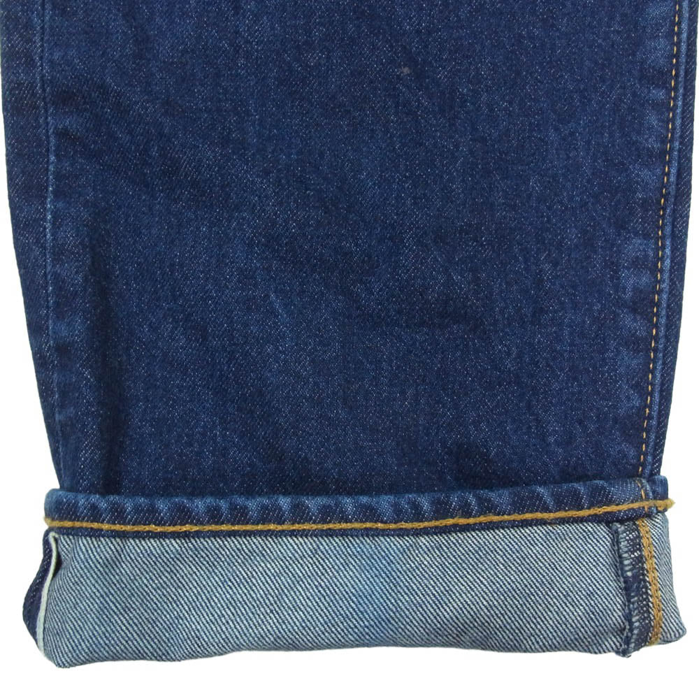 Levi's リーバイス PC9-0040K-0000 Right-on限定 501 セルビッチ ボタンフライ ストレート デニム パンツ インディゴブルー系 34【中古】