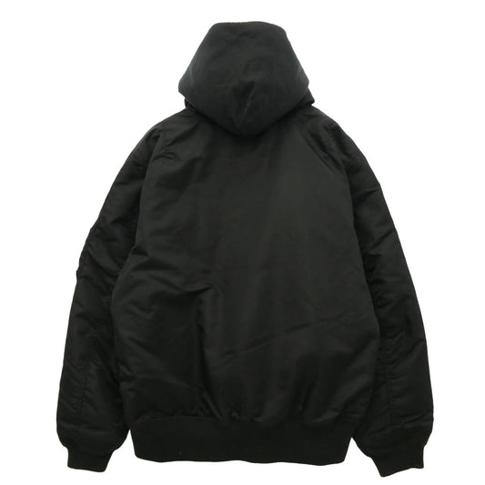 ALPHA アルファ 7975952021 PULL-OVER HOODED MA-1 プルオーバー フーデッド ジャケット ブラック系 XL【中古】
