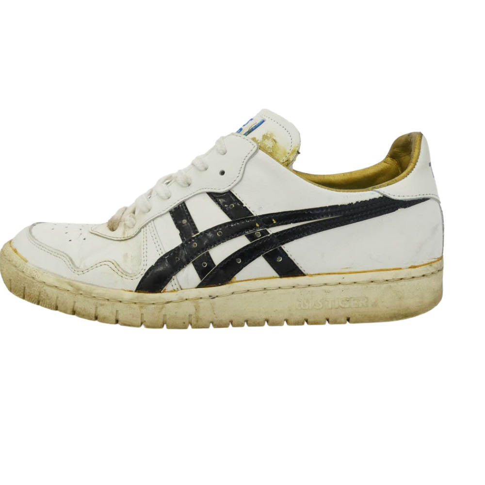 asics アシックス FABRE JAPAN S ファブレ ジャパン スニーカー ホワイト系 ブラック系 27.5cm【中古】