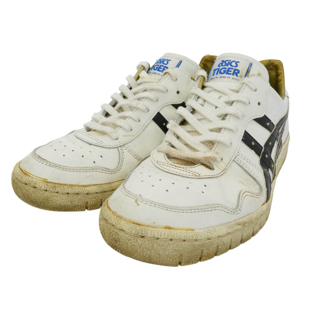 asics アシックス FABRE JAPAN S ファブレ ジャパン スニーカー ホワイト系 ブラック系 27.5cm【中古】