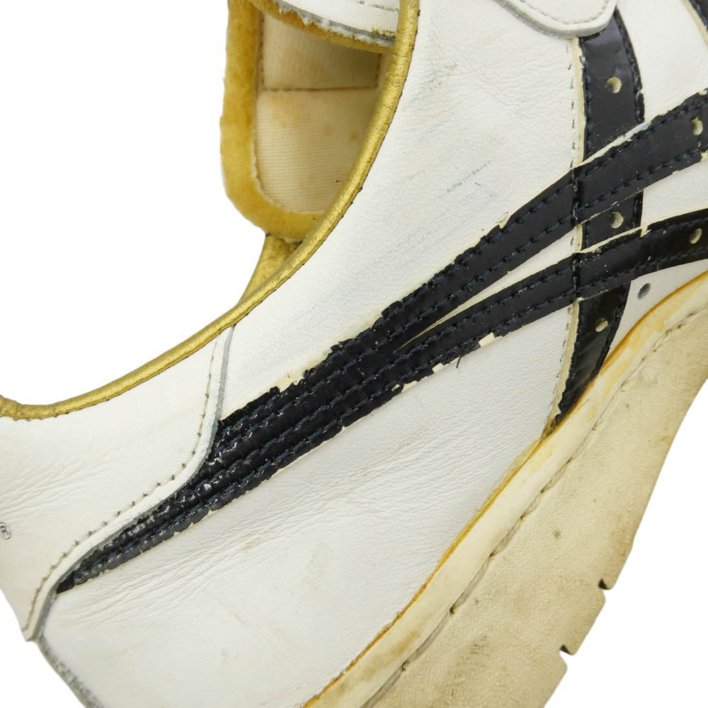 asics アシックス FABRE JAPAN S ファブレ ジャパン スニーカー ホワイト系 ブラック系 27.5cm【中古】