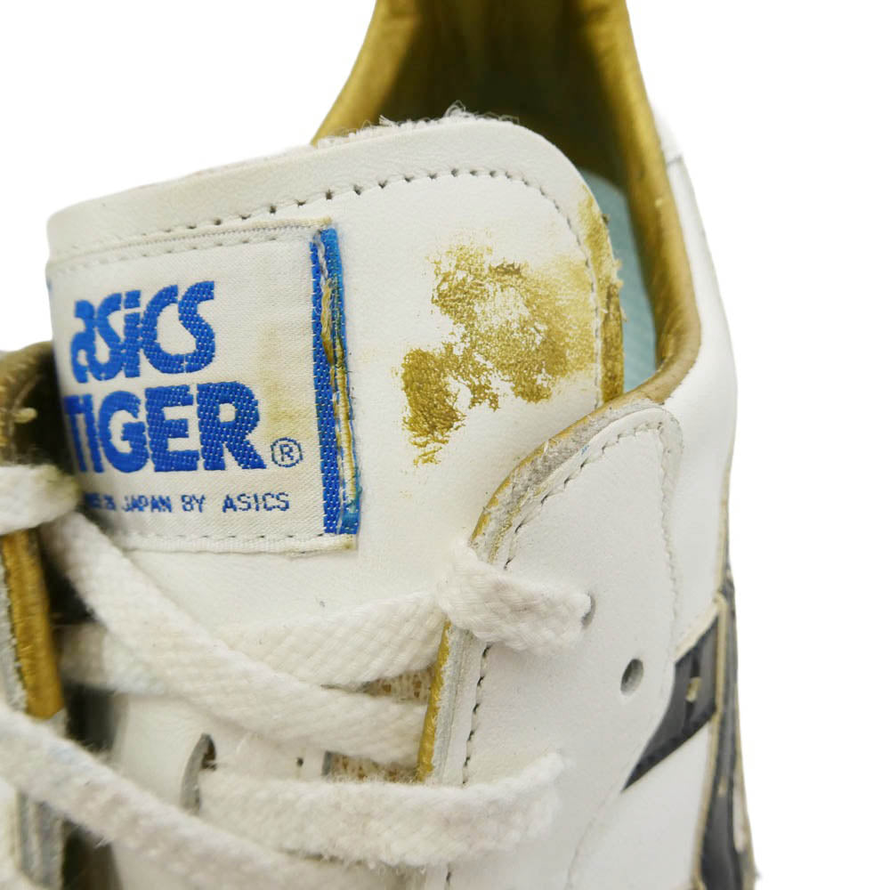 asics アシックス FABRE JAPAN S ファブレ ジャパン スニーカー ホワイト系 ブラック系 27.5cm【中古】